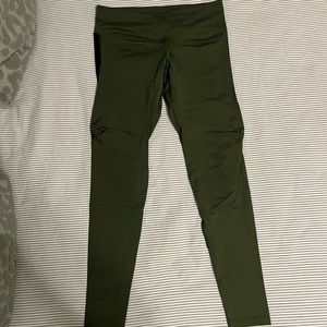 Virus Olive Green Leggings